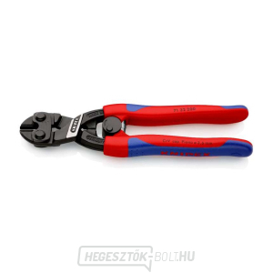 CoBolt kompakt fogó 200 mm KNIPEX 71 32 200 - fekete tintával, többkomponensű hüvelyek gallery main image