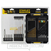 Stanley STA88563 49 darabos fúró és fúrószerszám készlet Előnézet 