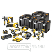 DeWALT DCK1012P4T 18V 4x5.0 Ah XR akkumulátoros kombinált szerszámkészlet gallery main image