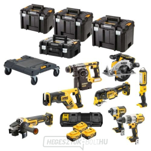 DeWALT DCK853P4T 18V 4x5.0 Ah XR akkumulátoros kombinált szerszámkészlet gallery main image