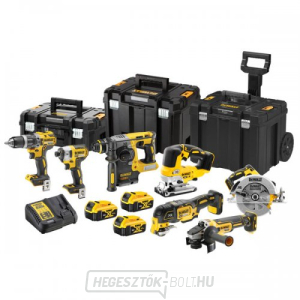 DeWALT DCK755P3T 18V 3x5.0 Ah XR akkumulátoros kombinált szerszámkészlet gallery main image