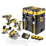 DeWALT DCK500P3T 18V 3x5.0 Ah XR akkumulátoros kombinált szerszámkészlet gallery main image