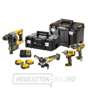 DeWALT DCK428P3T 18V 3x5.0 Ah XR akkumulátoros kombinált szerszámkészlet gallery main image