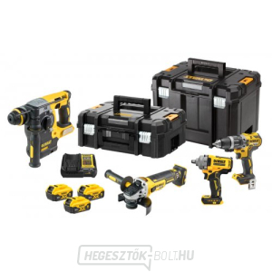 DeWALT DCK428P3T 18V 3x5.0 Ah XR akkumulátoros kombinált szerszámkészlet gallery main image