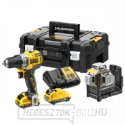 Akkumulátoros kombinált szerszámkészlet 12V 2x2.0 Ah XR DeWALT DCK212D2T 12V DCK212D2T gallery main image