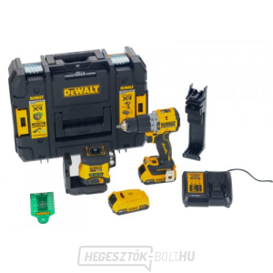 DeWALT DCK2095D2T 18V 2x2.0 Ah XR akkumulátoros kombinált szerszámkészlet gallery main image