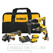 Akkumulátoros vezeték nélküli kombinált szerszámkészlet 18V 2x5.0 Ah XR DeWALT DCK304P2 gallery main image