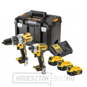 DeWALT DCK276P3T 18V 3x5.0 Ah XR akkumulátoros kombinált szerszámkészlet gallery main image