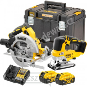 DeWALT DCK2012P2T 18V/2x5,0Ah akkumulátoros szerszámkombikészlet gallery main image