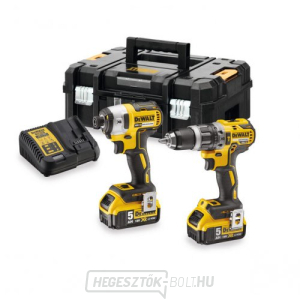 DeWALT DCK266P2T 18V XR 2x5.0 Ah akkumulátoros szerszámkombikészlet 18V XR 2x5.0 Ah gallery main image