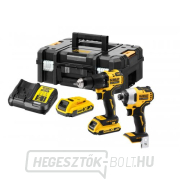 DeWALT DCK2062D2T 18V 2x2.0 Ah XR akkumulátoros kombinált szerszámkészlet gallery main image