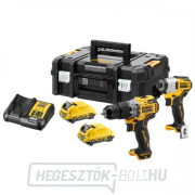 Akkumulátoros kombinált szerszámkészlet 12V 2x3.0 Ah XR DeWALT DCK2111L2T 12V DCK2111L2T gallery main image