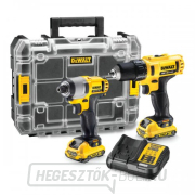 DeWALT DCK211D2T 10,8V XR 2x2,0 Ah akkumulátoros szerszámkombikészlet 10,8V XR 2x2,0 Ah gallery main image