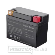 akkumulátor elektromos indításhoz, Li-ion, 12V, 1,6Ah gallery main image