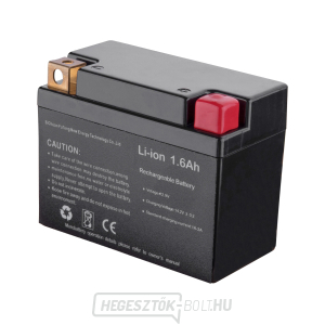 Akkumulátor elektromos indításhoz, Li-ion, 12V, 1,6Ah gallery main image