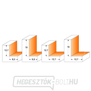 CMT C935 Félnyílású marógép - H9,5 D31,7x12,7 S=12 HW Előnézet 