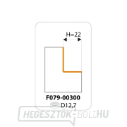 IGM F049 Összecsukható borotvavágó HW - H22 D56,7x12 L66 S=12 Előnézet 