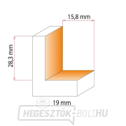 IGM F049 Nagy router - H16 D50,8x28,3 L87 S=12 HW Előnézet 