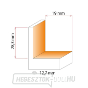 IGM F049 Nagy router - H16 D50,8x28,3 L87 S=12 HW Előnézet 