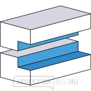 IGM F603 csigafogú peremvágó MAN - D125x50 d30 Z4 V4 STEEL Előnézet 