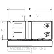 IGM F608 Egyenes fogazású peremvágó MAN - D125x30 d30 Z4 V4 ALU Előnézet 