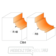 CMT C963 Kerekítő vágó domború - R4,8 D25,4x11,5 S=8 HW Előnézet 