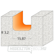 CMT C981 CORIAN hornyos sugárvágó - D15,87 I12,7 R3,2 S=12 Előnézet 