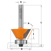 CMT C909 Kombinált vágógép - 30° D27x9 S=8 HW Előnézet 