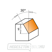 CMT C909 Kombinált vágógép - 30° D27x9 S=8 HW Előnézet 