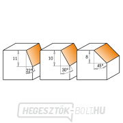 IGM F042 HW szögvágó HW - 22° D25x11 L65 S=6 Előnézet 