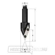 IGM F465 V-szögű maró HW - 45° D33x40 L125 S=20 Z1 Előnézet 