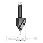 IGM F465 V-szögű maró HW - 60° D44x38 L115 S=20 Z1 Előnézet 