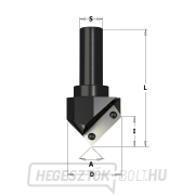 IGM F465 V szögű maró HW - 91° D52x25 L100 S=20 Z1 Előnézet 