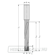 IGM ajtóvágó vágó D16x23 L150mm S=16 Z2 HW Előnézet 