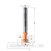 CMT C950 HW hengeres horonyvágó - D10,5x12,5 d6,6 L48 S=8 Z1, M6 Előnézet 