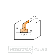 CMT C950 HW hengeres horonymaró - D9,5x11 d4,8 S=12 Z1 Előnézet 