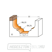 CMT C965B Profil maró, csapágyazott - Profil E R4,76-6,35 D34,9x18,5 S=8 HW Előnézet 