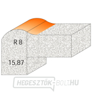 CMT C981 Profilmaró CORIAN élekhez - D25,4 I12,7 R8 S=12 Előnézet 