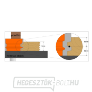 CMT C955 Ragasztott fugavágó - D44,4x32 S=12 HW Előnézet 