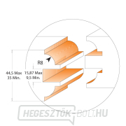 CMT Ajtóvágó készlet 3db, S=12 HW Előnézet 