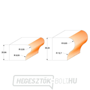 CMT C955 Párkányszegély-vágó - R5,5+12,7 D38,1x35 S=12 HW Előnézet 