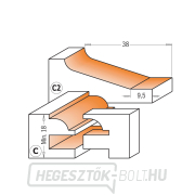 CMT Vágókészlet keretekhez és panelekhez - 3db C+C2 profil S=12 HW Előnézet 