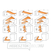 CMT Ajtókészlet kerethez és kitöltéshez - 5db A profil S=12 HW Előnézet 