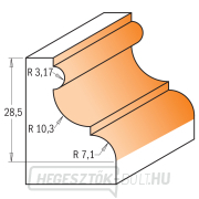 CMT C956 Többprofilú vágógép csapágyazással - D47,5x28,5 S=12 HW Előnézet 