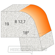 CMT C966 lekerekített élű vágó CORIAN mosdókagylóhoz - R12,7 D50,8 I25,4 S=12 Előnézet 