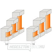 CMT C980 CORIAN hornyolt oldalvágó - D22,2 I12,7 R4,76 S=12 Előnézet 