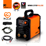 PANTERMAX MMA215 impulzus inverteres MMA/TIG hegesztőgép Előnézet 