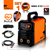 PANTERMAX MMA215 impulzus inverter MMA/TIG hegesztő készlet 1 Előnézet 