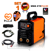 PANTERMAX MMA215 impulzus inverter MMA/TIG hegesztő készlet 1 gallery main image