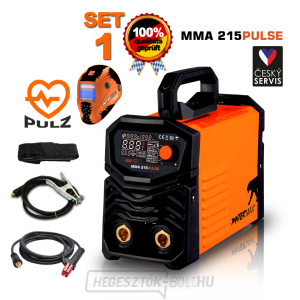 PANTERMAX MMA215 impulzus inverter MMA/TIG hegesztő készlet 1 gallery main image